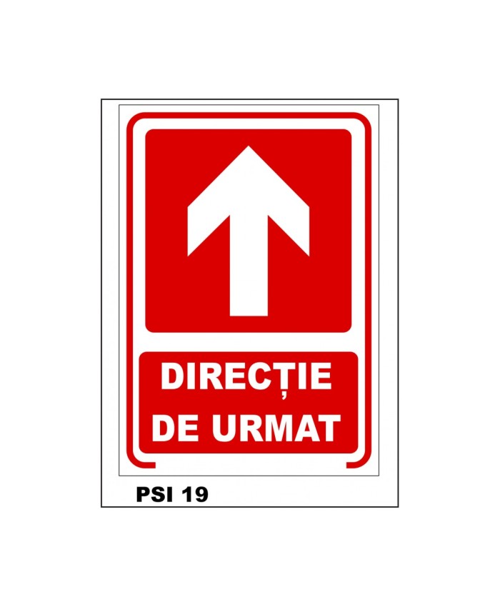 Directie De Urmat - Inainte