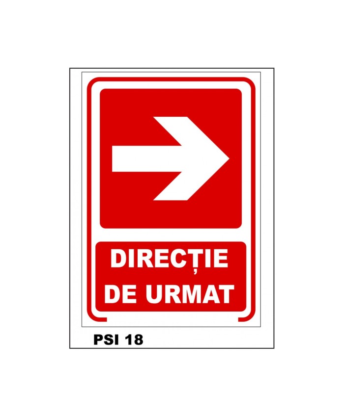 Directie De Urmat - Dreapta