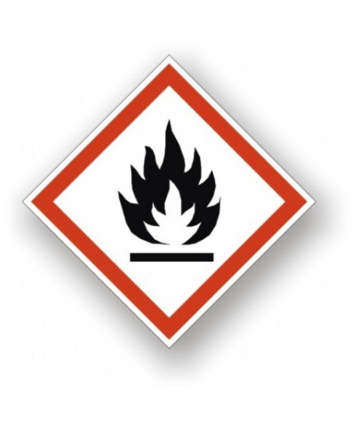 Etichete Cu Simbolul De Pericol Lumina / Extrem De Inflamabil