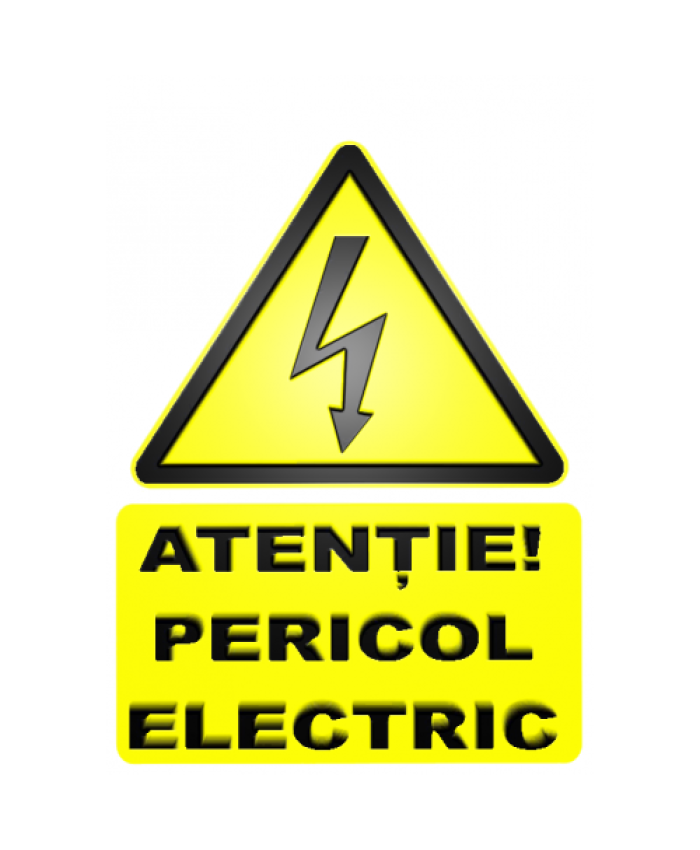 Indicatoare De Avertizare Pericol De Electrocutare