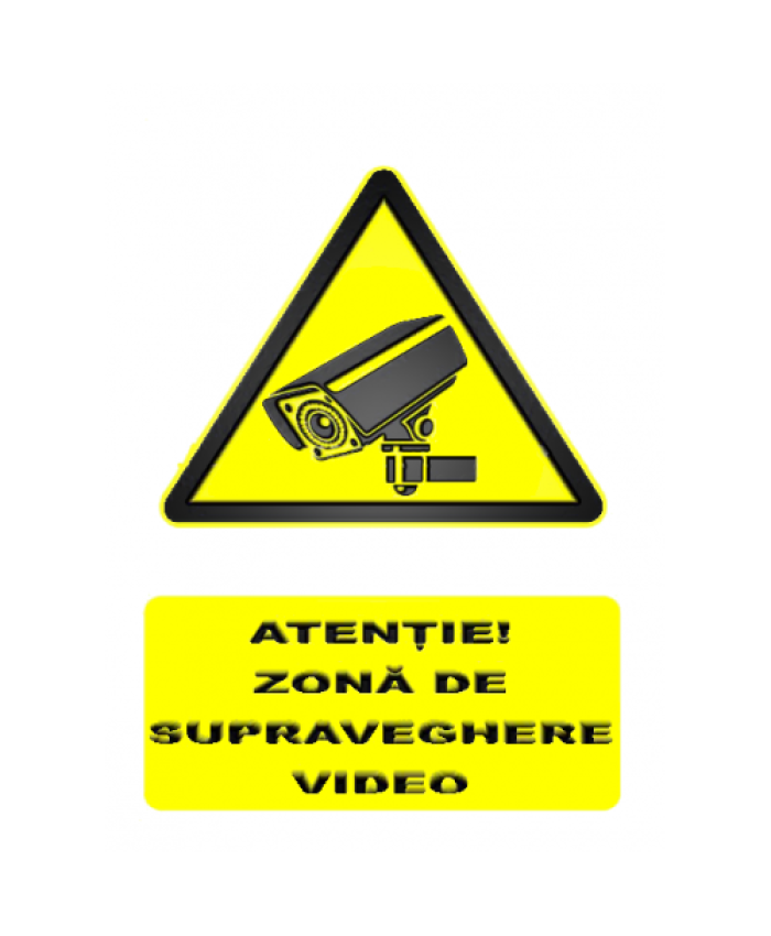 Indicatoare Pentru Supraveghere Video