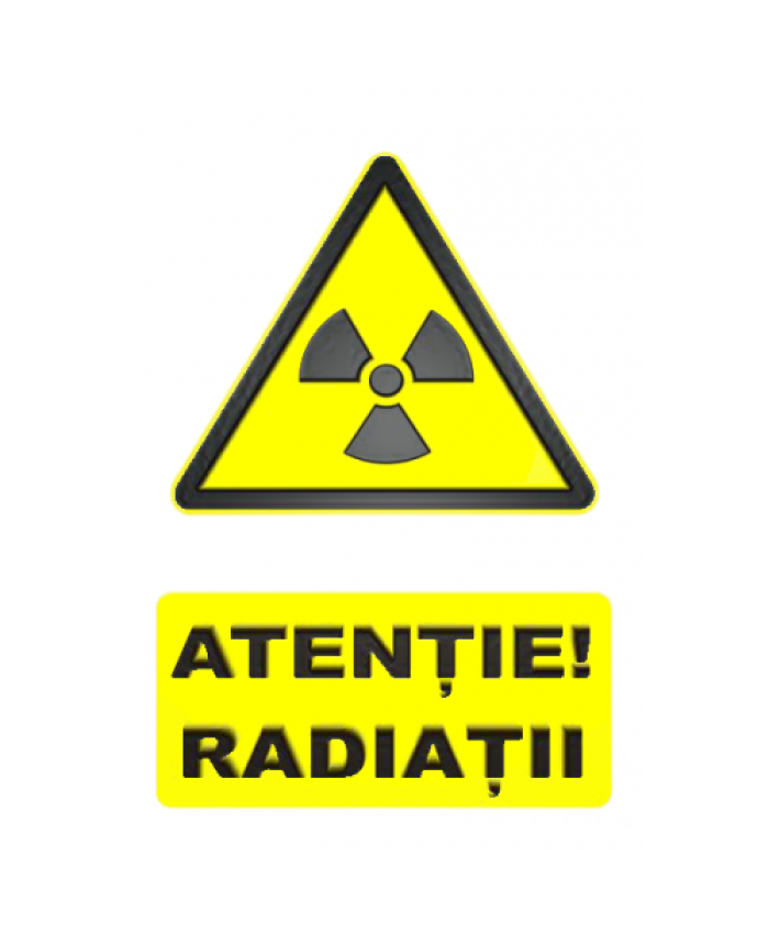 Indicatoare Atentie Radiatii 