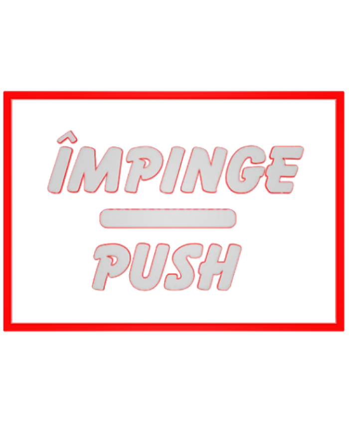 Indicatoare Impinge Push
