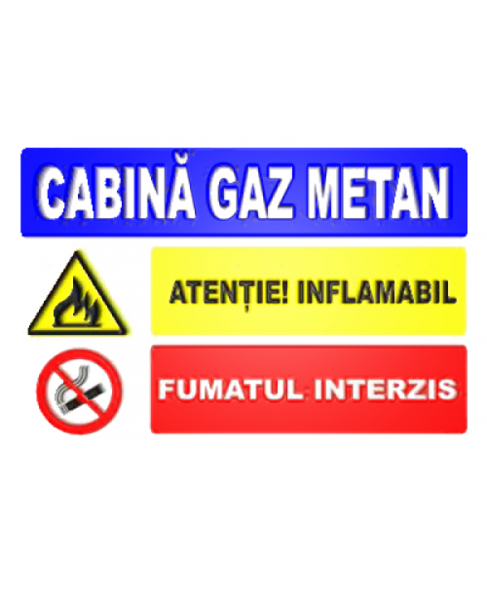 Indicatoare Pentru Cabina Gaz Metan